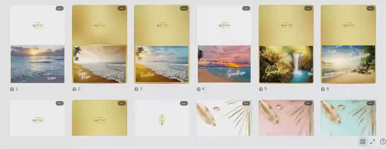 "SunRise" Bright & Breath-taking Greeting Cards (Printable & Downloadable)